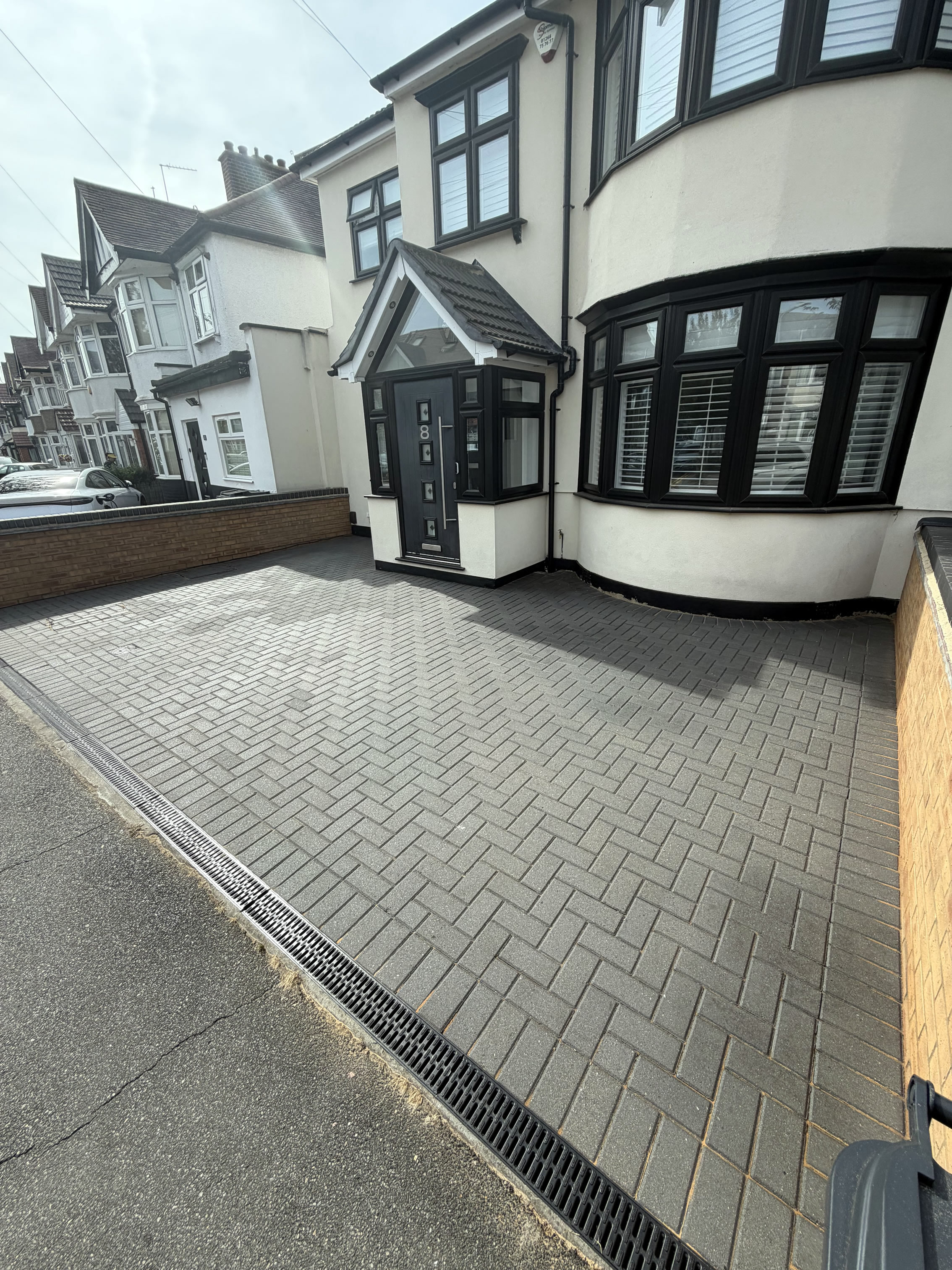 Property exterior after cleaning
