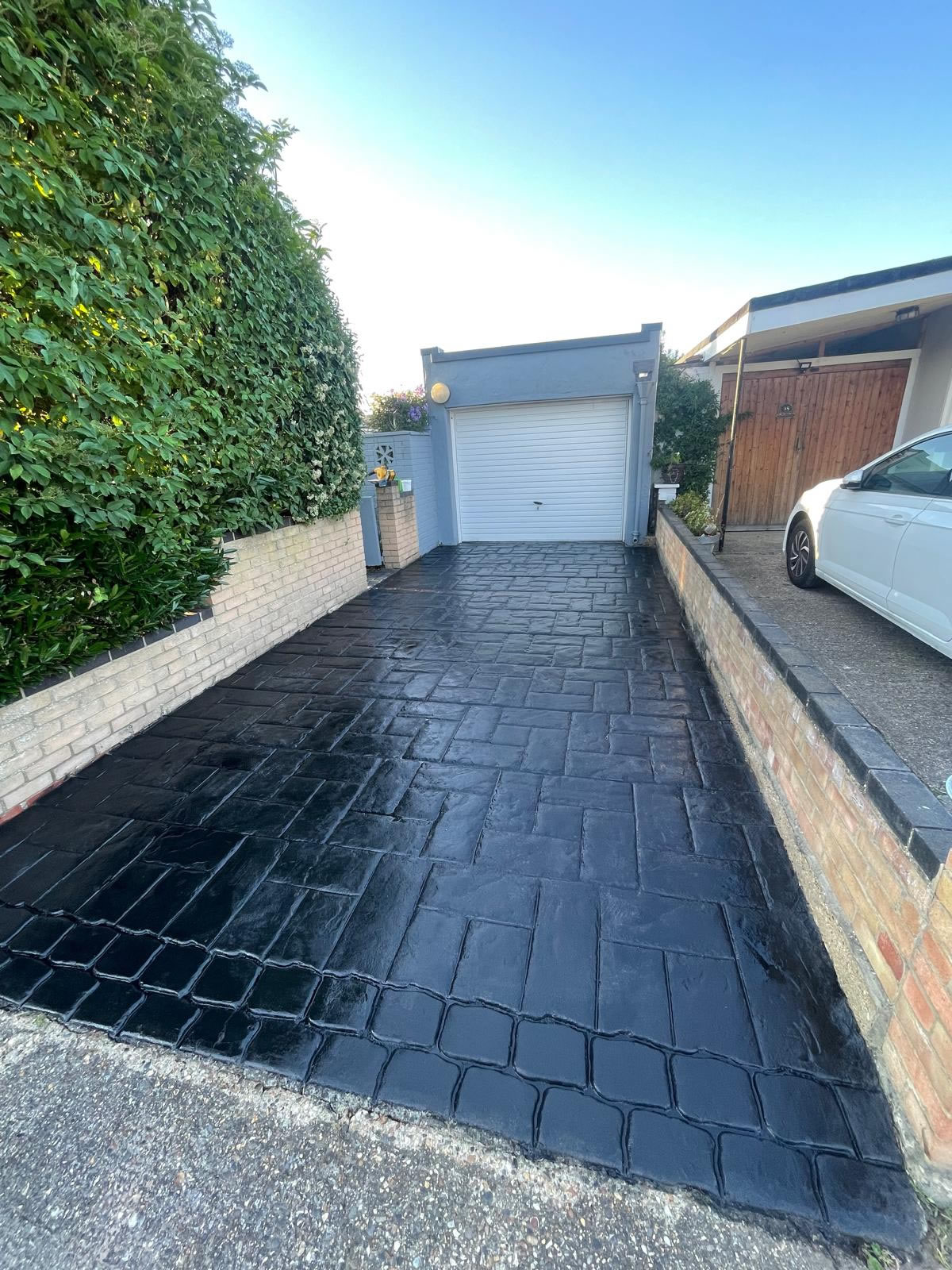 Property exterior after cleaning