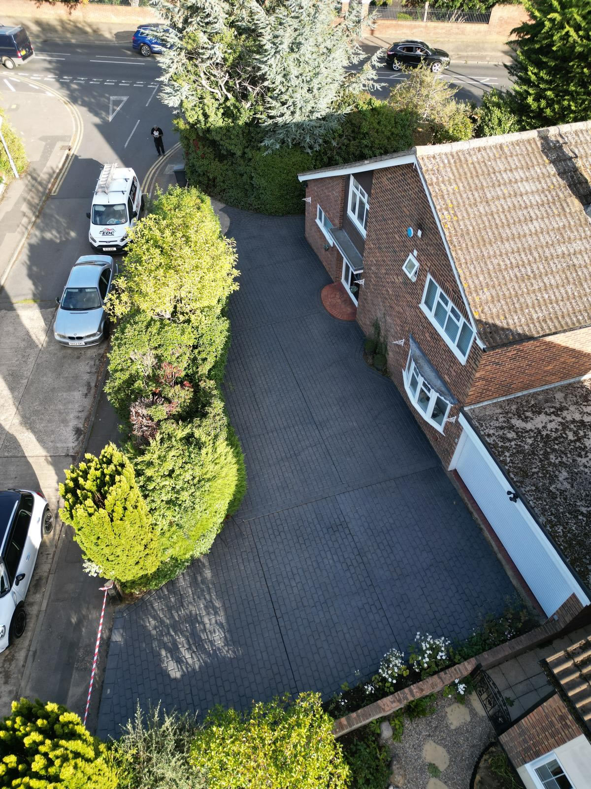 Property exterior after cleaning