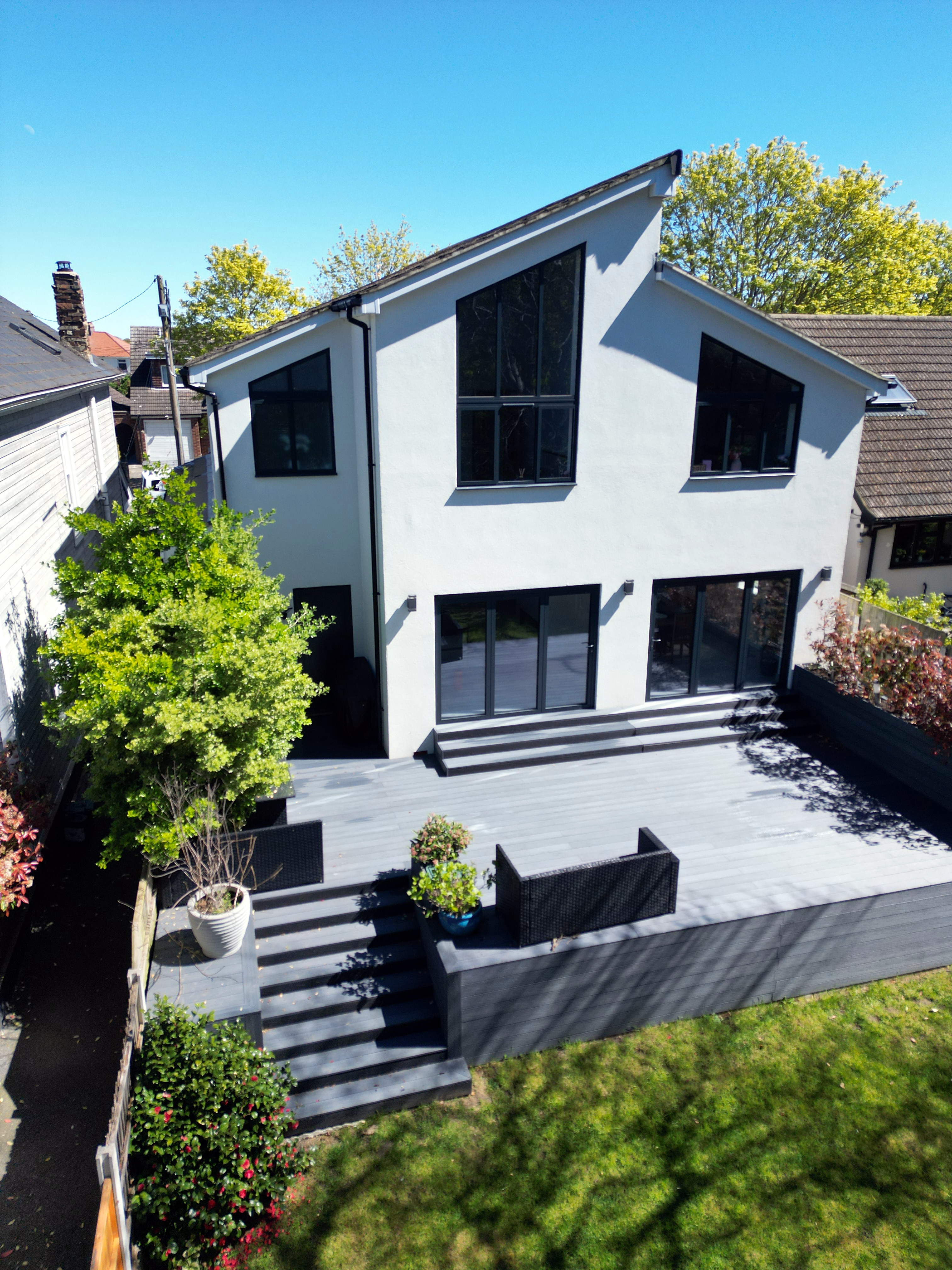 Property exterior after cleaning