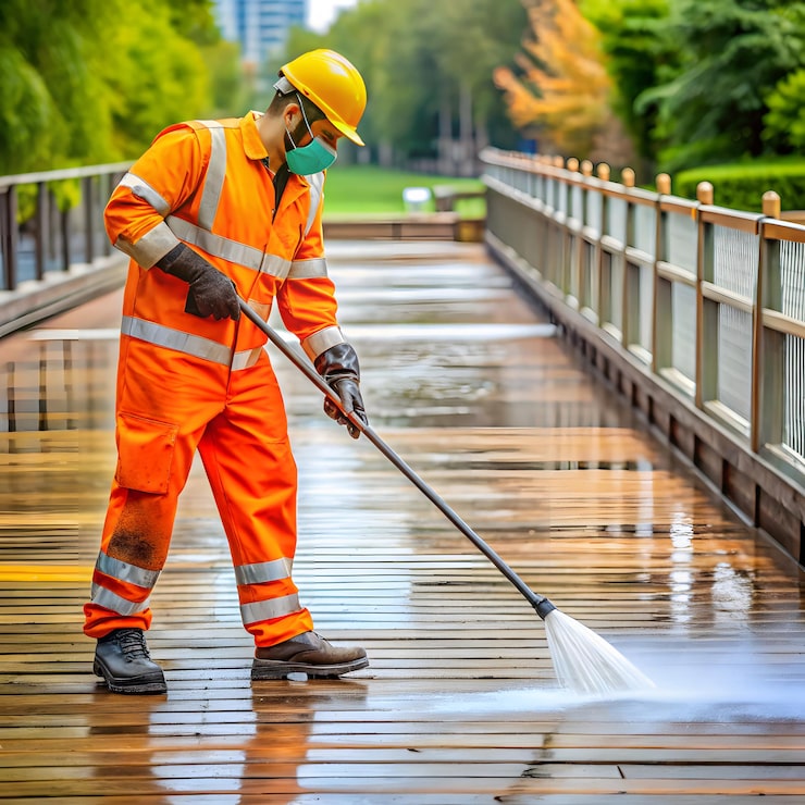 Concrete Driveway Cleaning