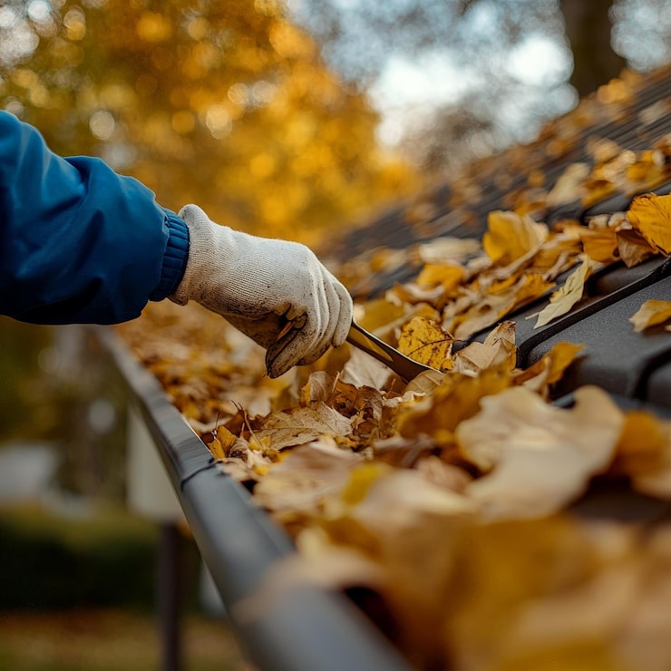 Residential Gutter Cleaning