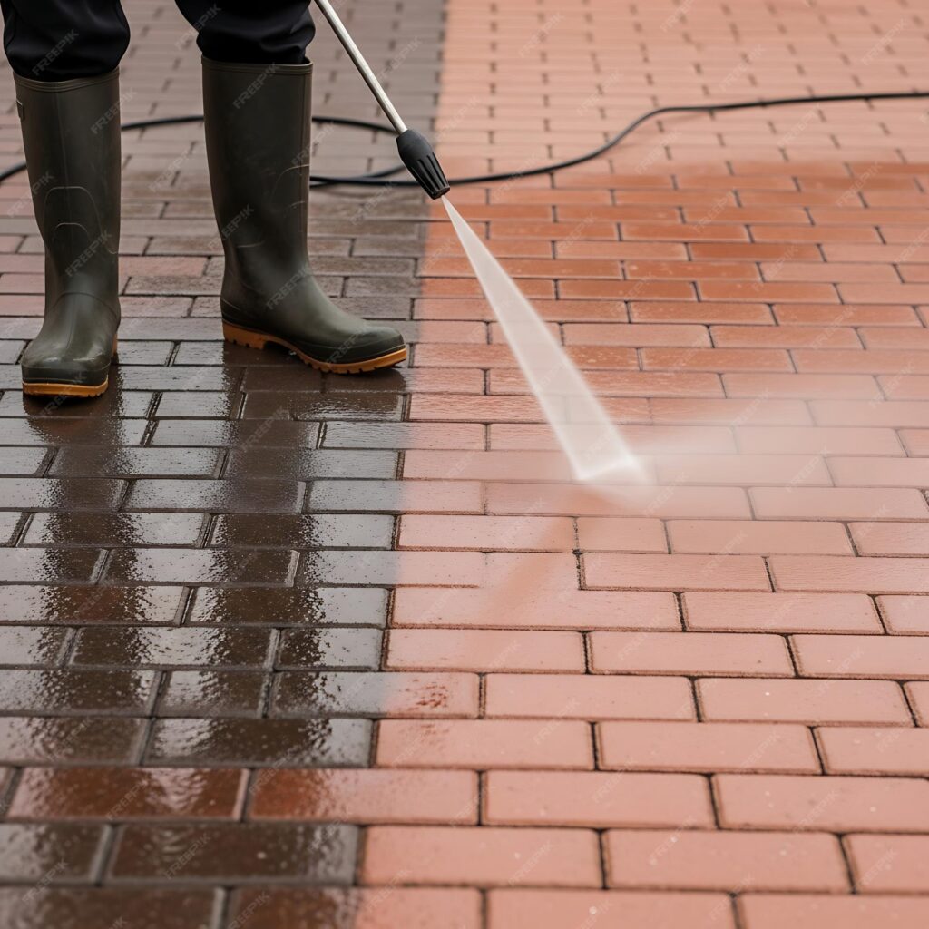 Local Driveway Pressure Washing Service